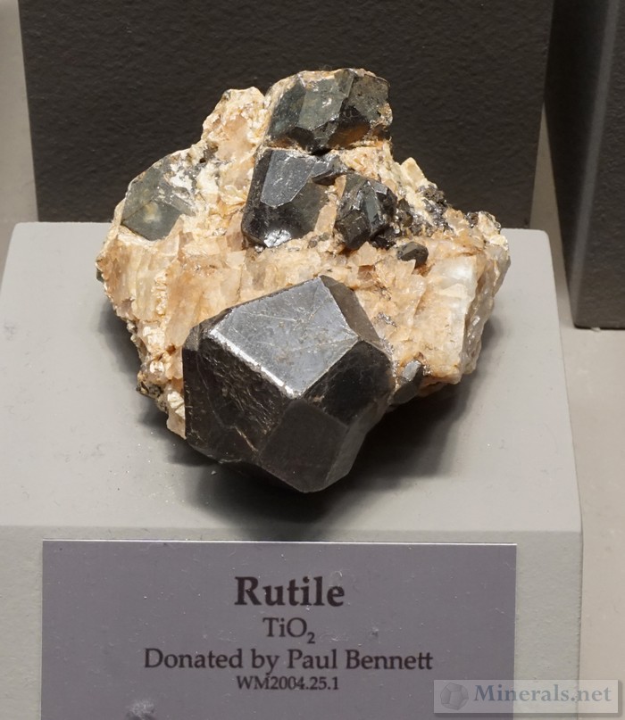 Exceptionally Formed Rutile Crystal