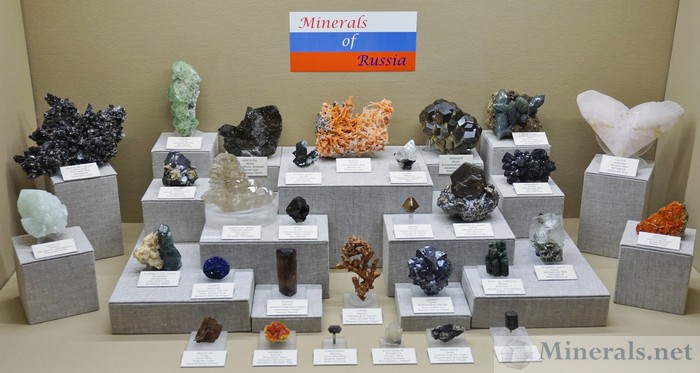 Minerals of Russia Tucson Show 2015