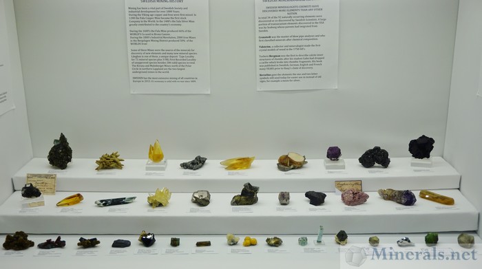 Minerals from Sweden