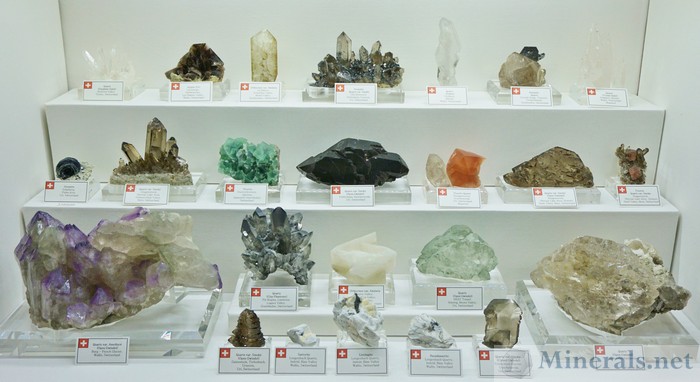Minerals of Switzerland