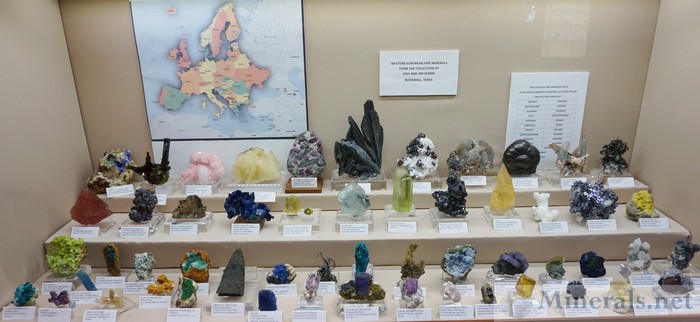 Gail and Jim Spann Collection Western European Fine Minerals