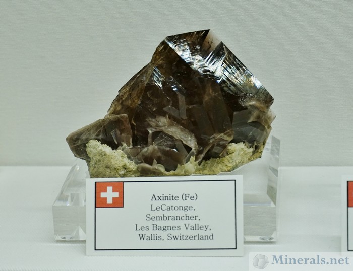 Axinite LeCatonge, Sembrancher, Les Bagnes Valley, Wallis, Switzerland