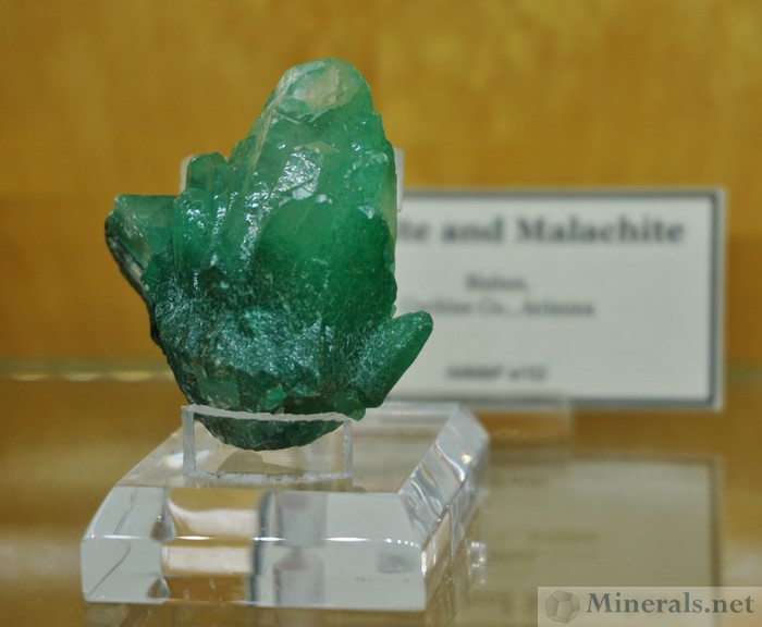 Calcite Malachite Inclusions Bisbee, Arizona
