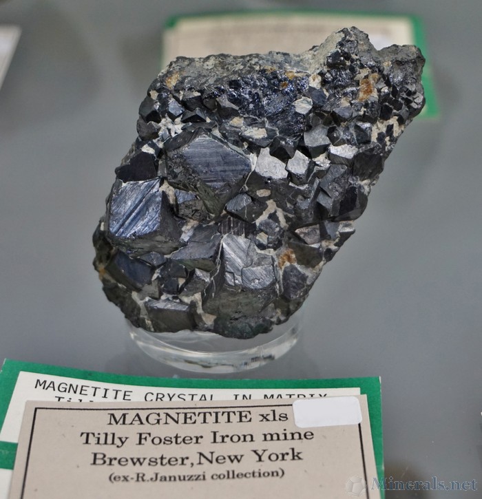 Classic Magnetite Dodecahedrons from the Tilly Foster Mine in Brewster, NY