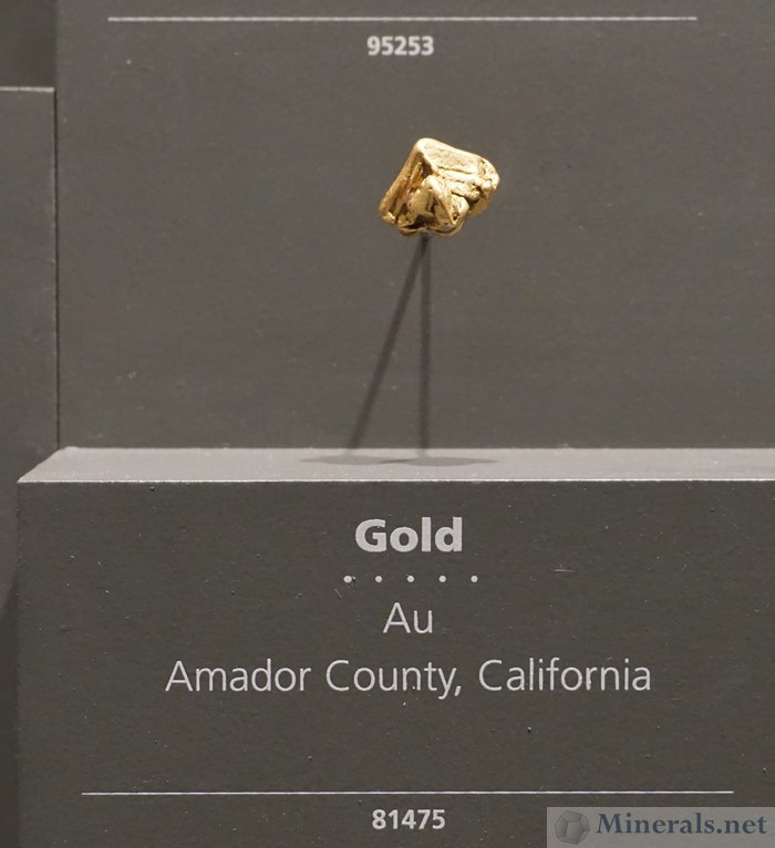 Hoppered Gold Crystal, Amador Co., California
