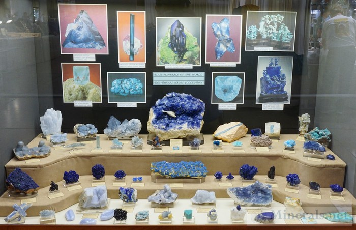 Blue Minerals of the World Thomas Hales Collection