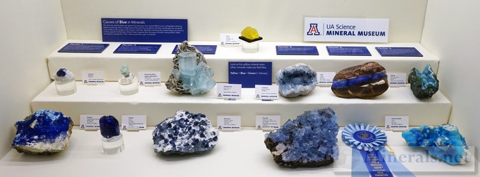 Causes of Blue Minerals University of Arizona Mineral Museum