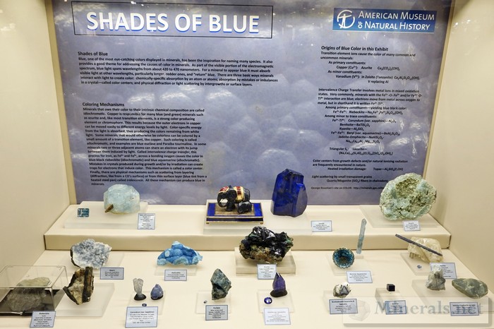 Worldwide Blue Minerals American Museum of Natural History