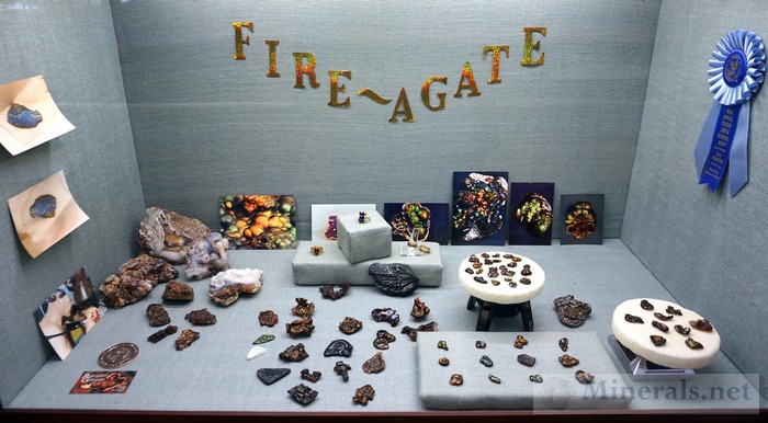 Fire Agate Showcase Rothengatter Goldsmiths - Philip & Ginger