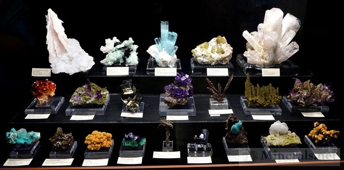 And Yet Another Showcase of Fine Minerals Tucson Show 2016