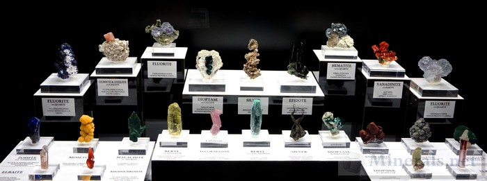 High Quality Miniatures Minerals Tucson Show 2016