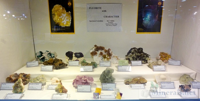 NY/NJ Edison Mineral Show Fluorite with Character KC Dalby