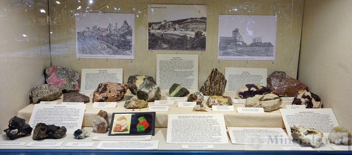 NY/NJ Edison Mineral Show Ore Minerals from the Zinc Mines of Franklin & Ogdensburg, NJ