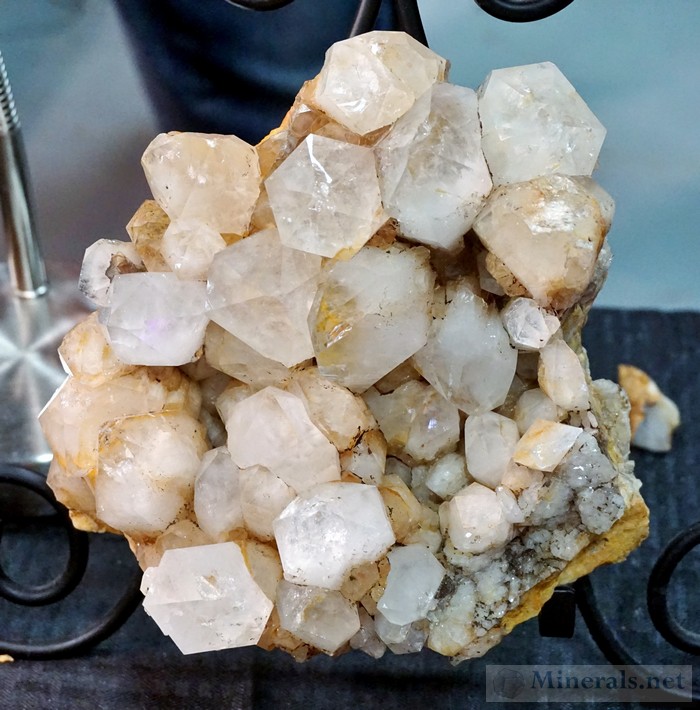 >More Large Quartz Crystal Clusters from Ellenville, New York