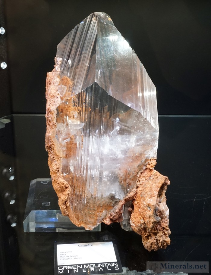 Giant Selenite Crystals from Naica, Chihuahua, Mexico