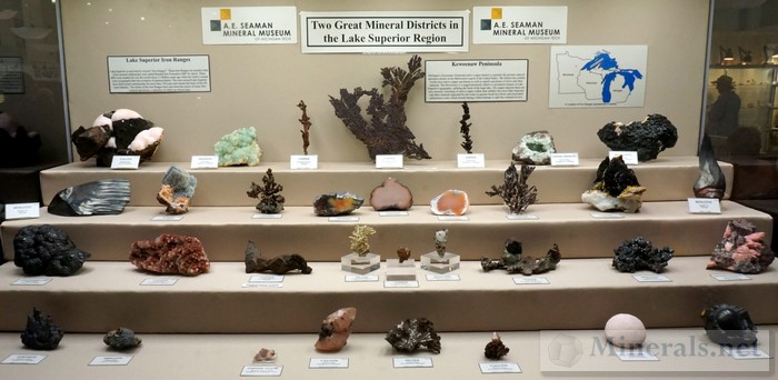 Two Great Minerals of the Lake Superior Region A.E. Seaman Mineral Museum