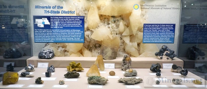 Minerals from the Tri-State District Smithsonian Institution National Museum of Natural History