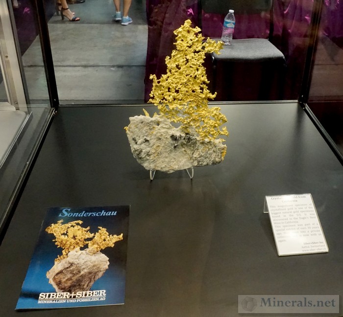 One of the Largest Gold Specimens from the U.S., from the Eagle's Nest Mine, CA Siber+Siber Inc.