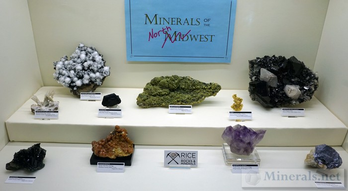 Minerals from the Northwest Rice Museum of Rocks & Minerals