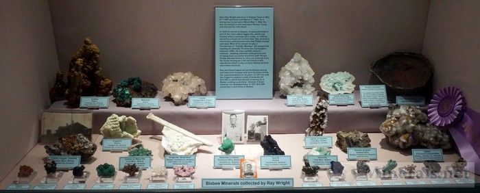 Bisbee Minerals Collected by Ray Wright