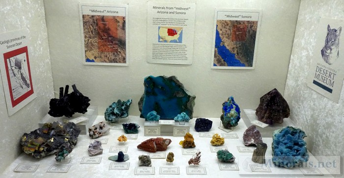 Minerals from the Midwest Arizona and Sonora Arizona-Sonora Desert Museum