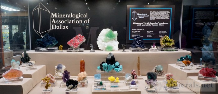 Minerals from Member of Mineralogical Association of Dallas