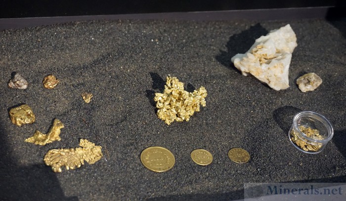 Gold from the Reed Mine in N.C., the First Gold Mine in the U.S.