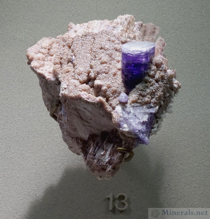 Purple Apatite from Auburn, Maine