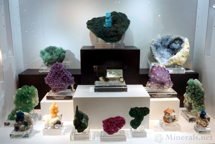 Highly Colorful Display in the Showcase Area of The Arkenstone