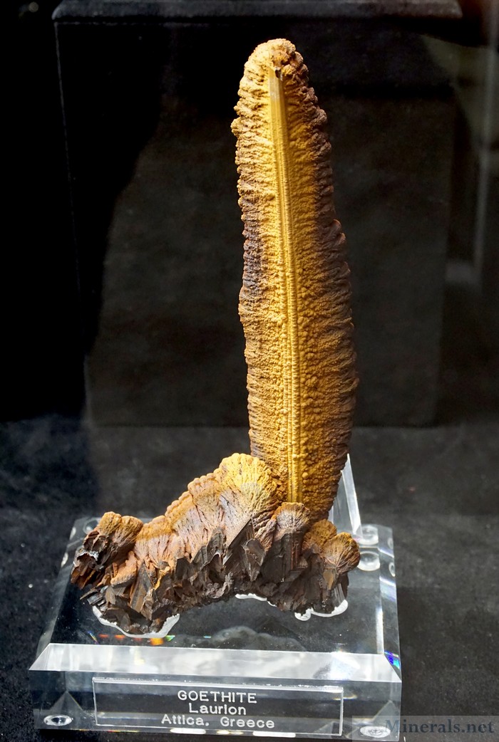 Elongated Goethite from Laurion, Greece