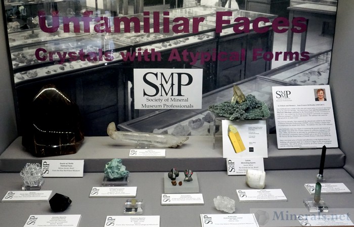 Unfamiliar Faces: Crystals with Atypical Forms Society of Mineral Museum Professionals