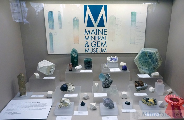 Minerals from the State of Maine Maine Mineral & Gem Museum