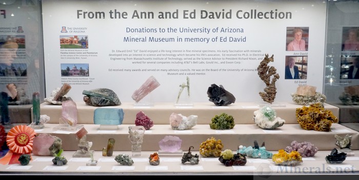 From the Ann and Ed David Collection University of Arizona Mineral Museum