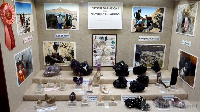 Crystal Variations from Namibian Localities, Brad and Linda Ross Family Collection