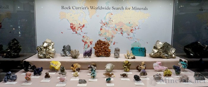 Rock Currier's Worldwide Search for Minerals