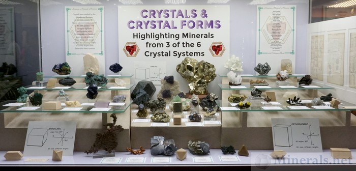 Highlighting Minerals from 3 of the 6 Crystal Systems from the Arizona Mineral Minions