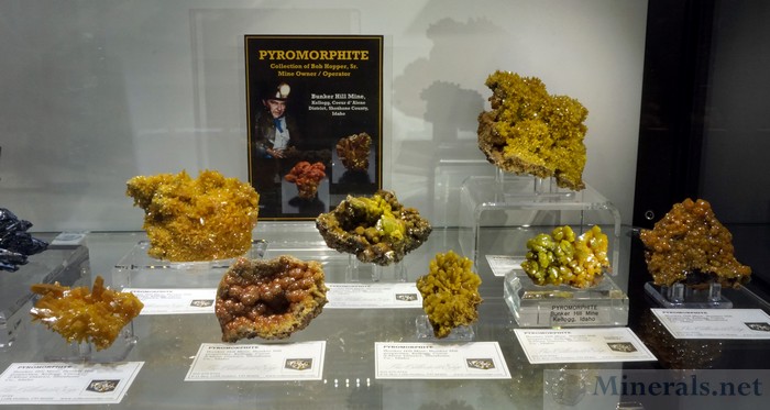 Pyromorphite Recently Released from the Collection of Bob Hopper Sr., Miner Owner and Operator of the Bunker Hill Mine, Kellog, Idaho