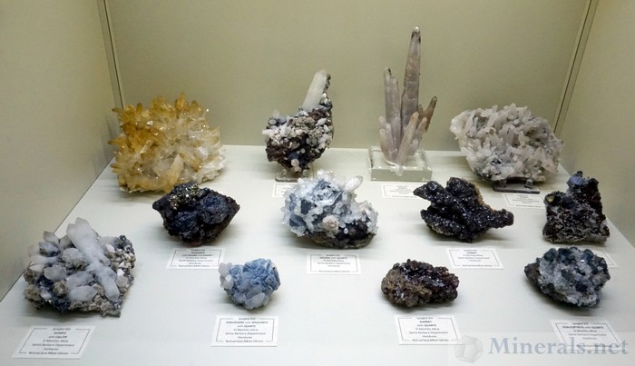 Minerals from the El Mochito Mine, Santa Barbara Dept., Honduras