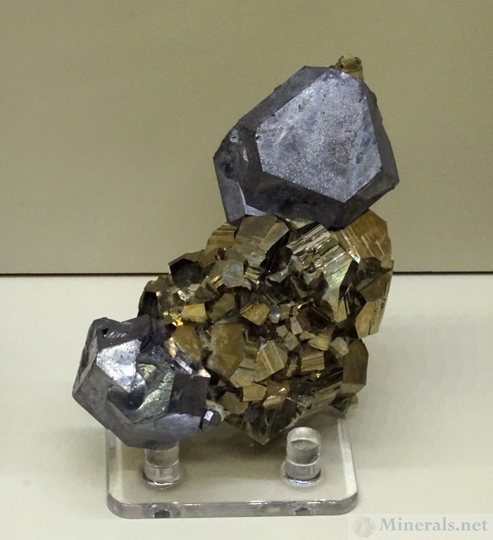 Galena and Pyrite from the Huanzala Mine, Ancash, Peru