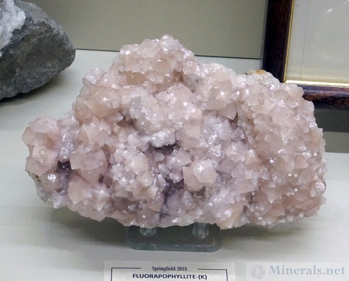Pink Apophyllite from the Bor Pit, Dal'negorsk, Russia