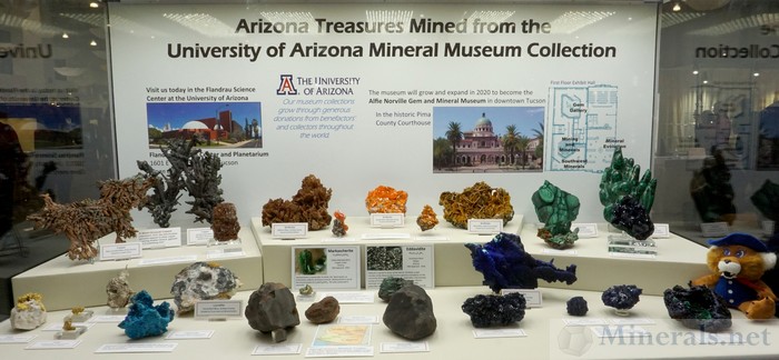 Arizona Treasures Mined from the University of Arizona Mineral Museum Collection, The University of Arizona Mineral Museum