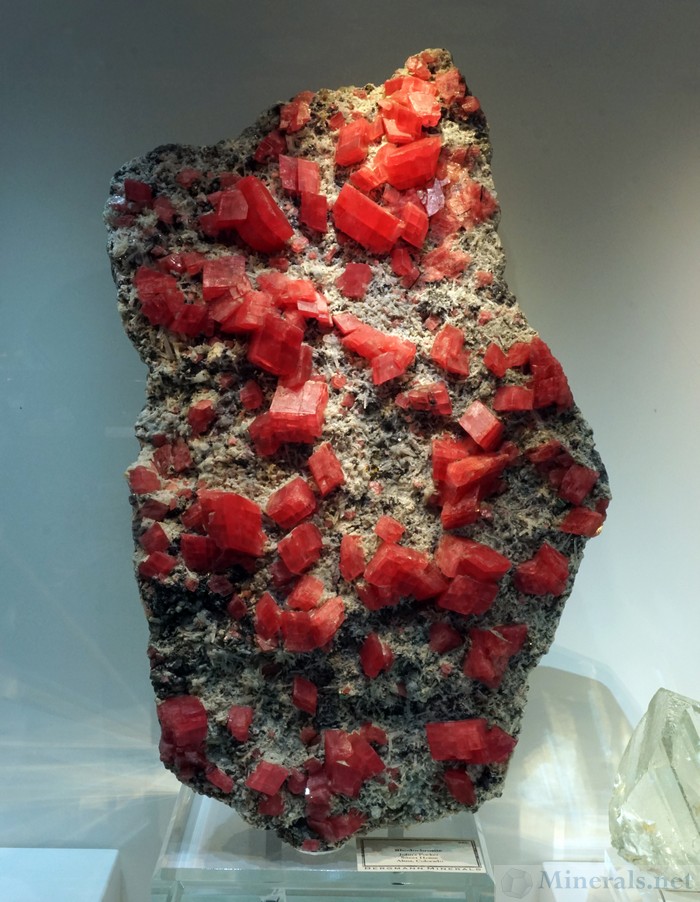 Rhodochrosite Crystal Plate from the Sweet Home Mine, Alma, CO, Bergmann Minerals
