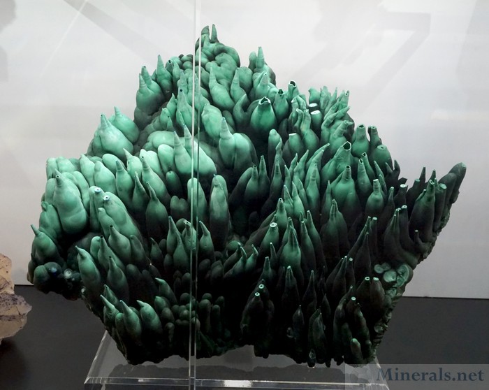 Hollow Malachite Tubes from the Congo, Bergmann Minerals