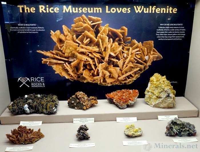 The Rice Museum Loves Wulfenite