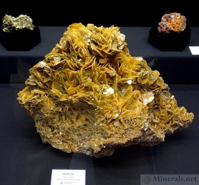 Wulfenite from the Glove Mine, Amado, Santa Cruz Co., AZ, The University of Arizona