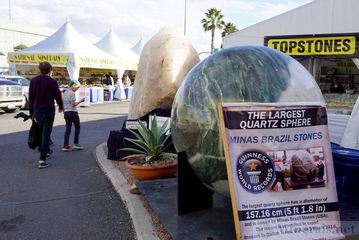 Largest Quartz Sphere in the World, Verified by Gunniess Book or World Records