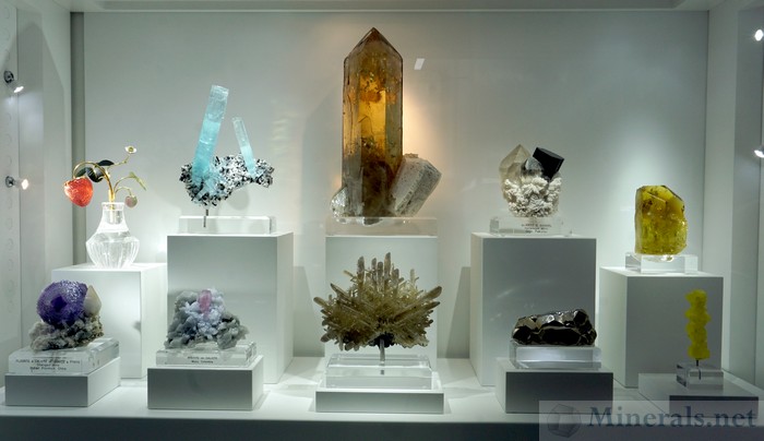 Case of Exquisite, High-End Minerals, William Johnson, Natural Creations Minerals