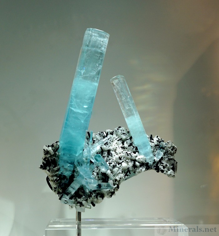 Amazing Aquamarine Crystals from Pakistan, William Johnson, Natural Creations Minerals