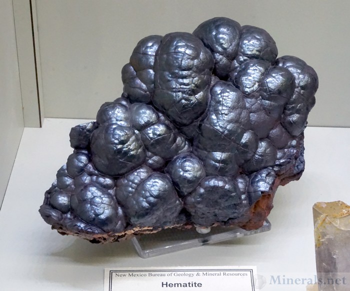 Hematite Kidney Ore from the Iron Hill District, Dona Ana Co., New Mexico