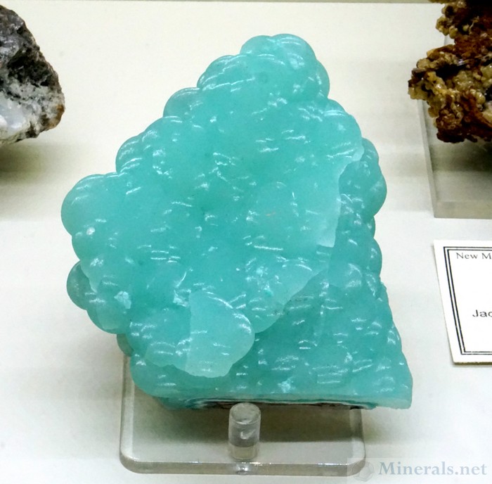 Smithsonite & Aurichalcite from the Kelly Mine, Magdalena District, Socorro Co., New Mexico